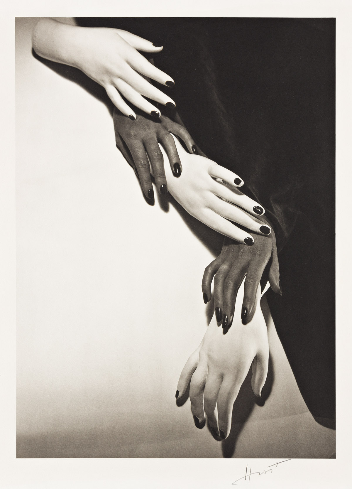 HORST P. HORST (1906-1999) Hands, Hands.